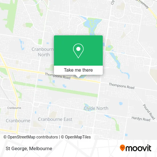 St George map