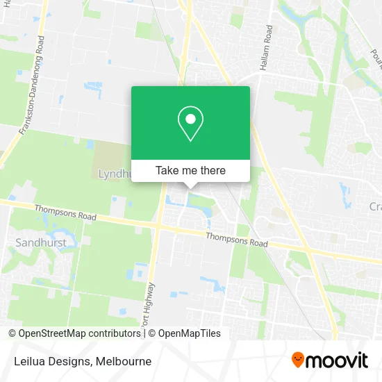 Leilua Designs map