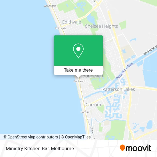 Mapa Ministry Kitchen Bar