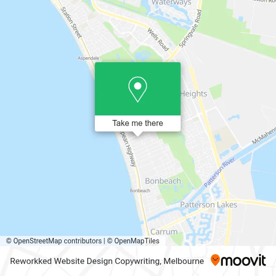 Mapa Reworkked Website Design Copywriting