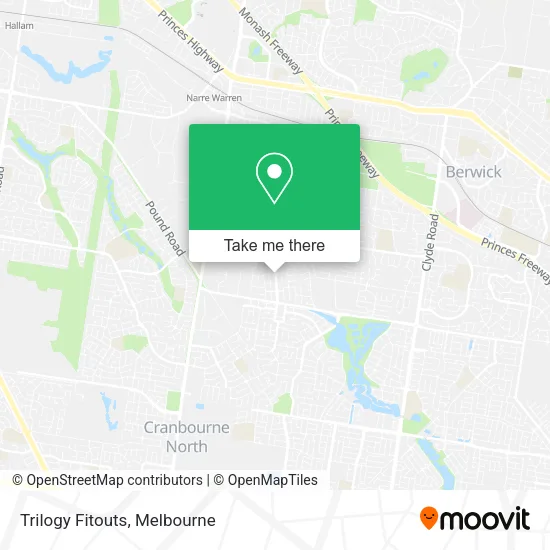 Trilogy Fitouts map