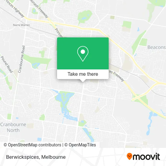 Berwickspices map