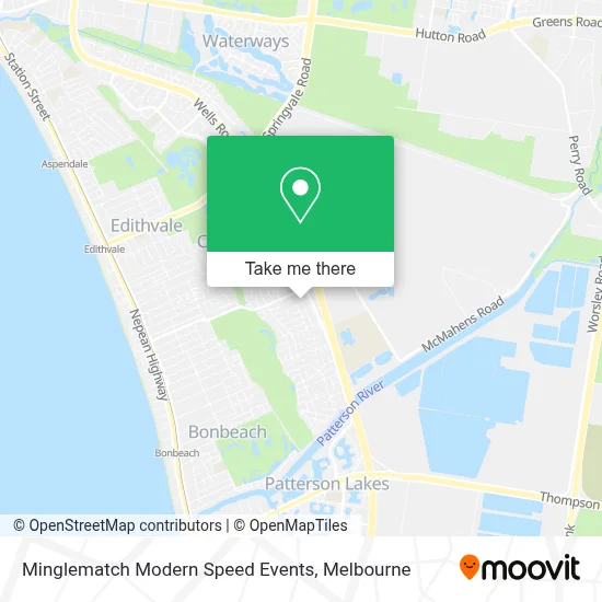Mapa Minglematch Modern Speed Events