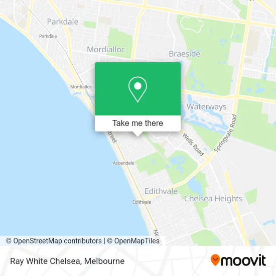Ray White Chelsea map