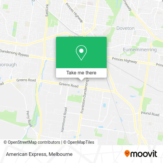 Mapa American Express