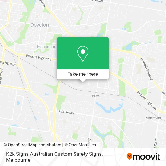K2k Signs Australian Custom Safety Signs map