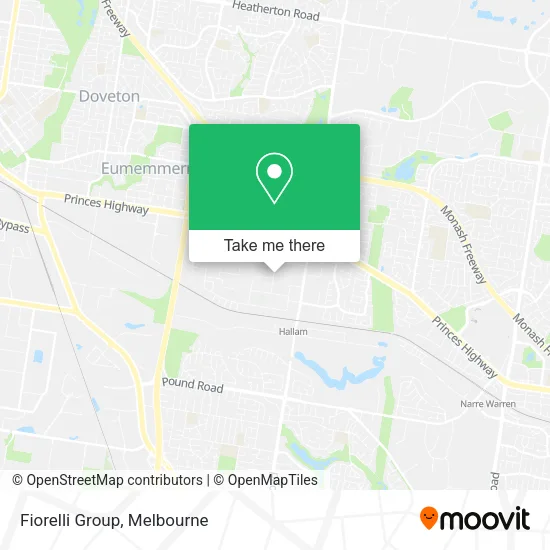 Fiorelli Group map