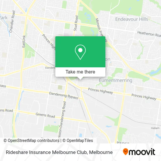 Mapa Rideshare Insurance Melbourne Club