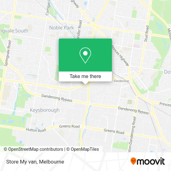 Store My van map