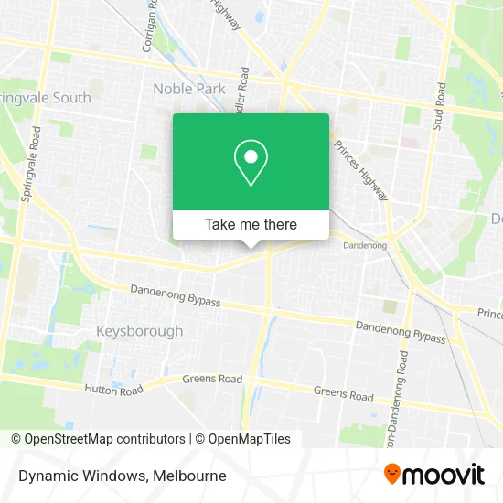 Dynamic Windows map