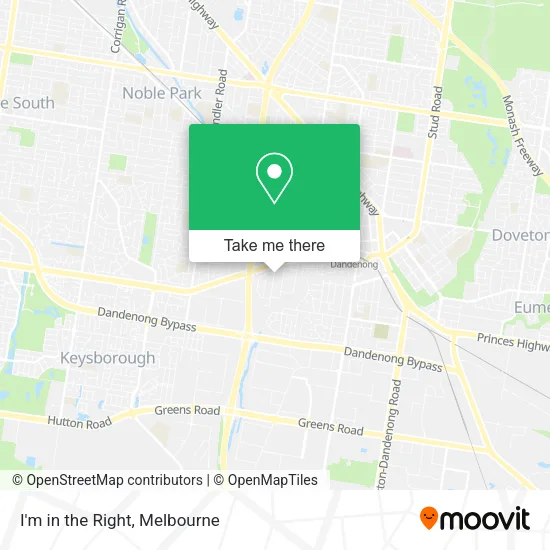 I'm in the Right map