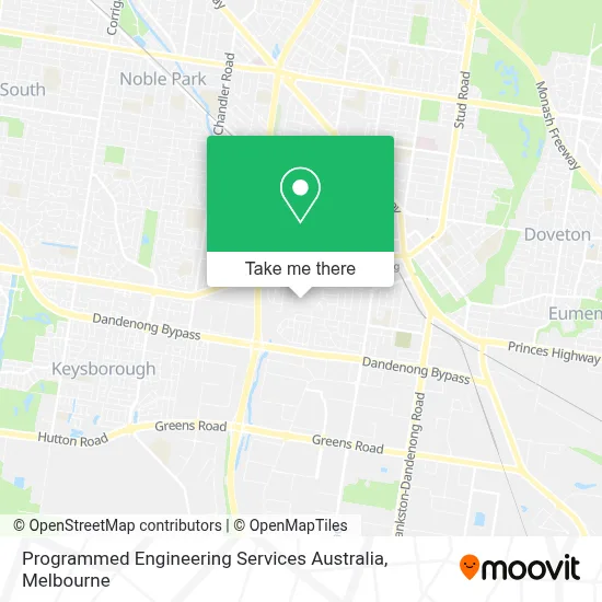 Mapa Programmed Engineering Services Australia