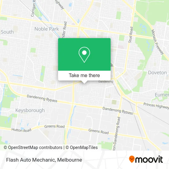 Flash Auto Mechanic map