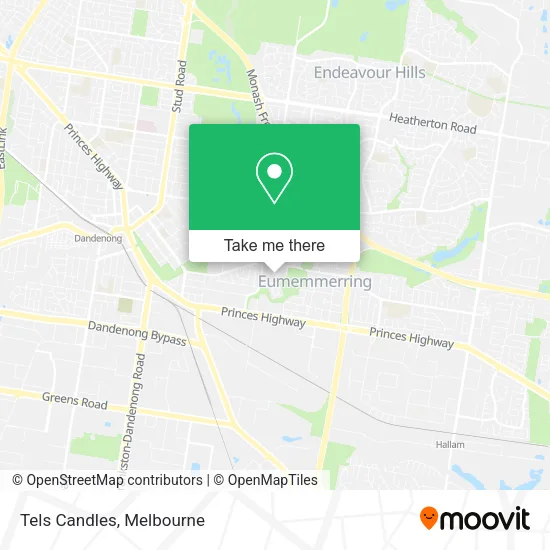 Tels Candles map
