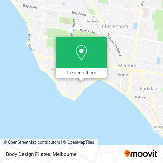 Mapa Body Design Pilates