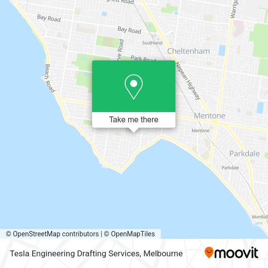 Tesla Engineering Drafting Services map