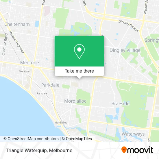 Triangle Waterquip map