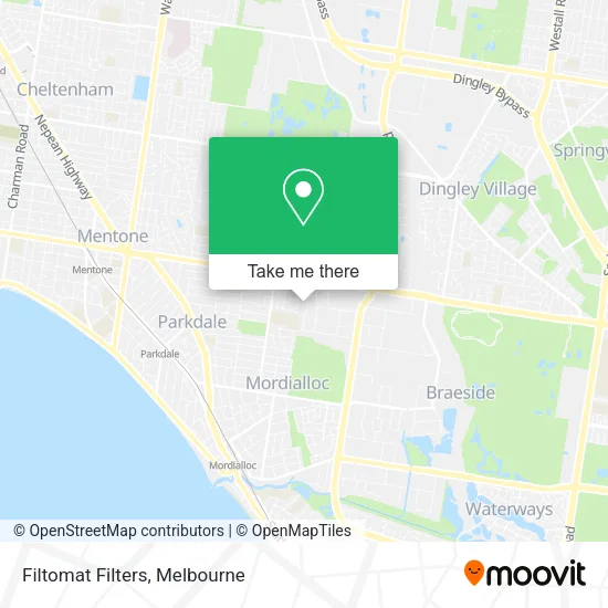 Filtomat Filters map