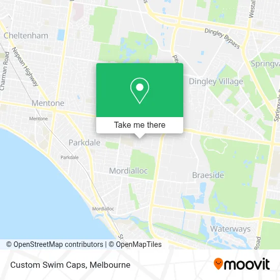 Mapa Custom Swim Caps