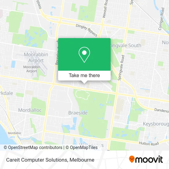 Careit Computer Solutions map