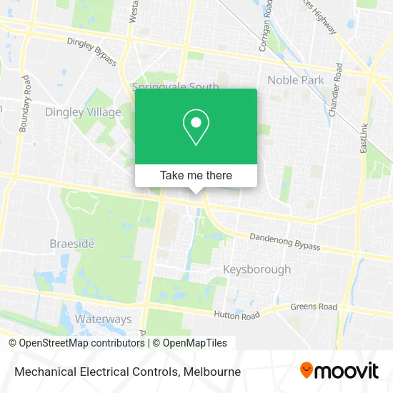 Mechanical Electrical Controls map