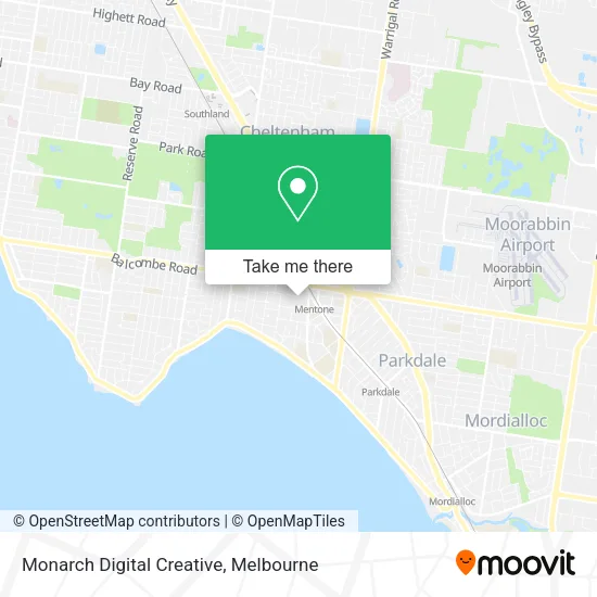 Monarch Digital Creative map