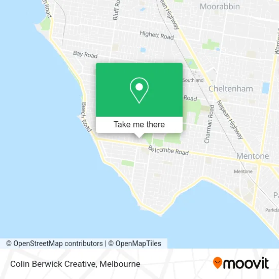 Colin Berwick Creative map