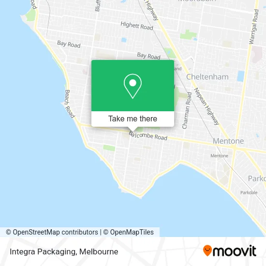 Integra Packaging map