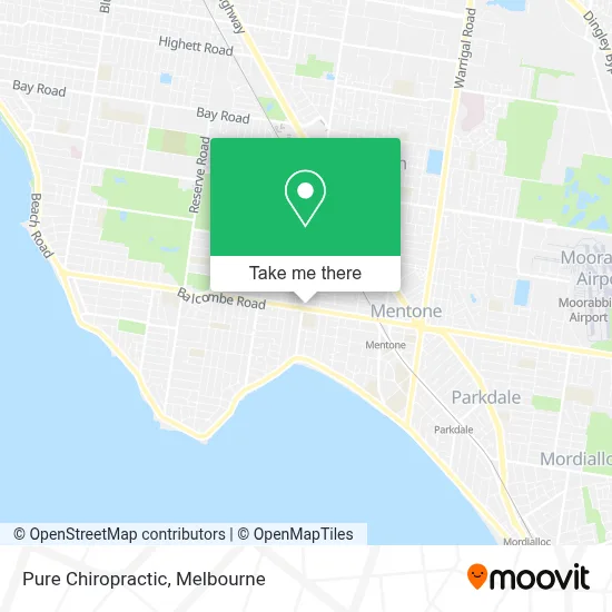 Mapa Pure Chiropractic