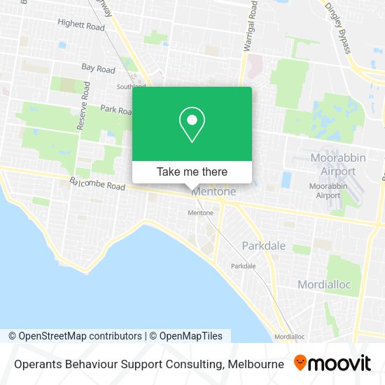Operants Behaviour Support Consulting map