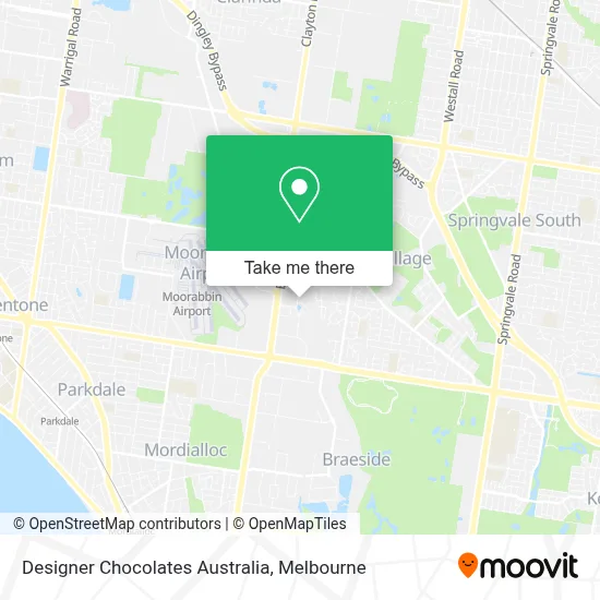 Mapa Designer Chocolates Australia