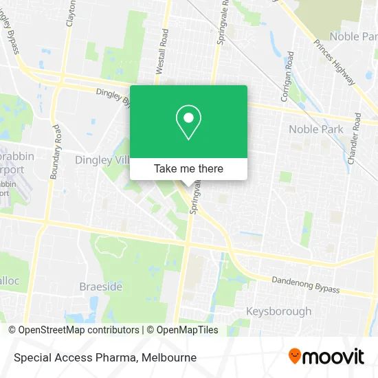 Mapa Special Access Pharma