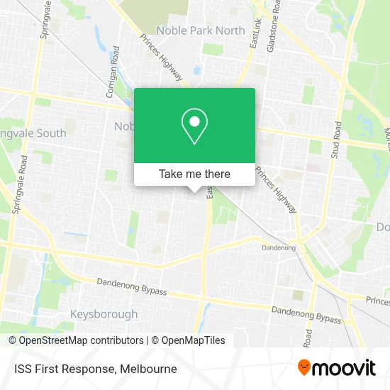 Mapa ISS First Response