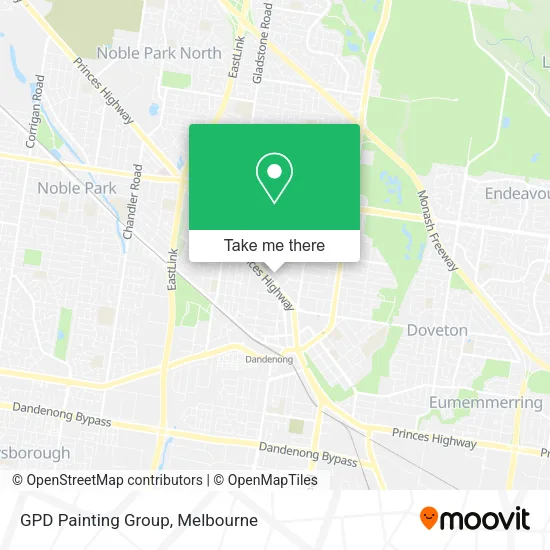 GPD Painting Group map