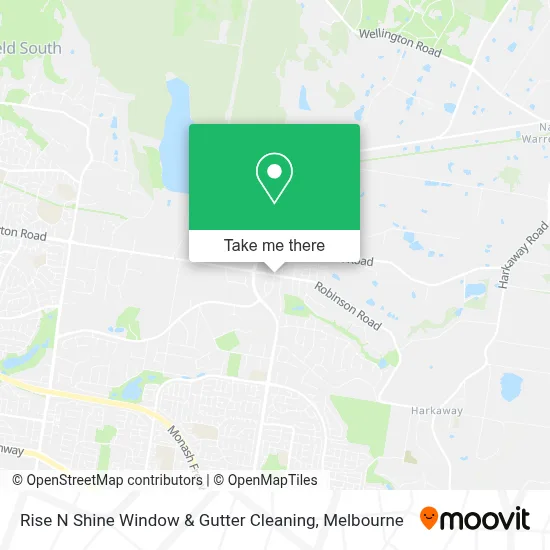 Rise N Shine Window & Gutter Cleaning map