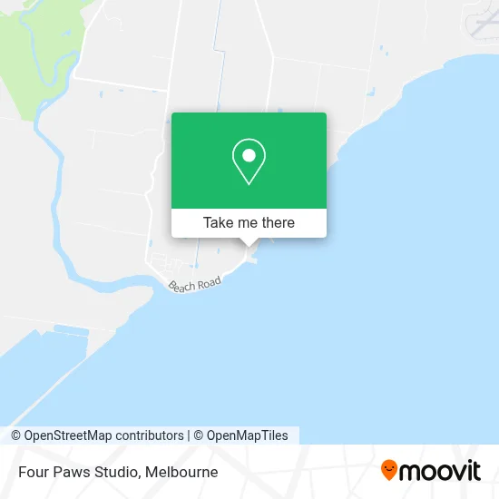 Mapa Four Paws Studio