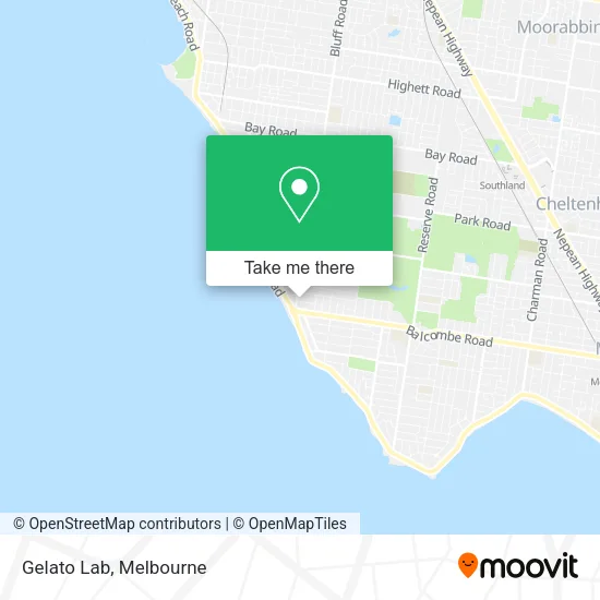 Gelato Lab map