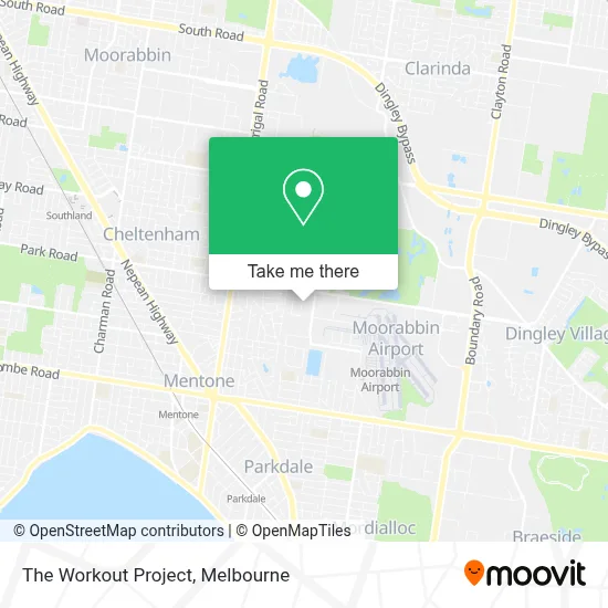 Mapa The Workout Project