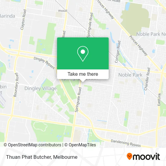 Thuan Phat Butcher map