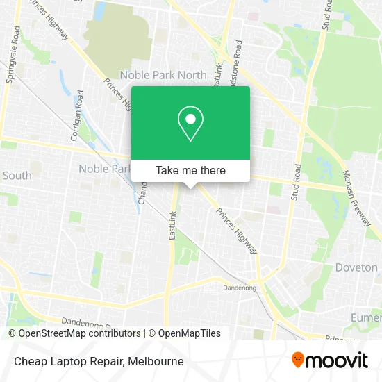 Mapa Cheap Laptop Repair