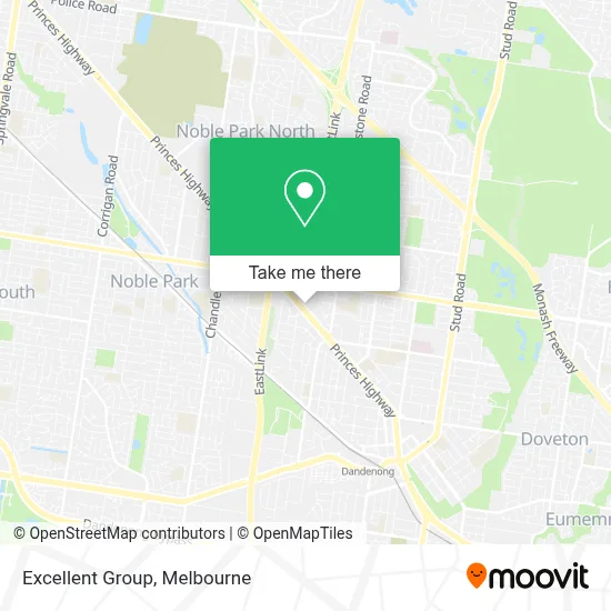 Mapa Excellent Group