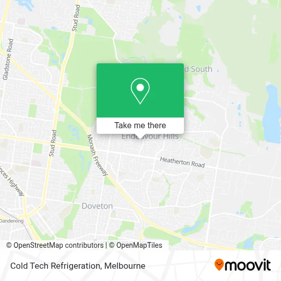 Mapa Cold Tech Refrigeration