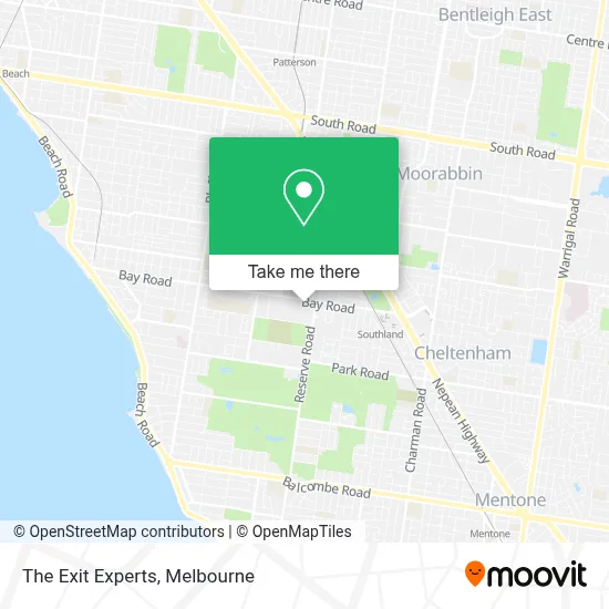 Mapa The Exit Experts