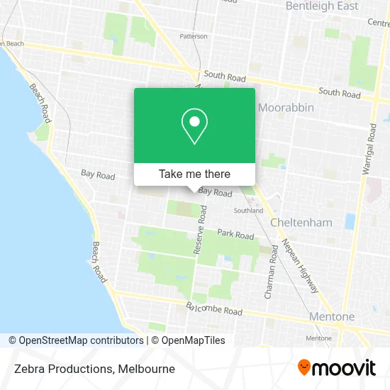 Mapa Zebra Productions