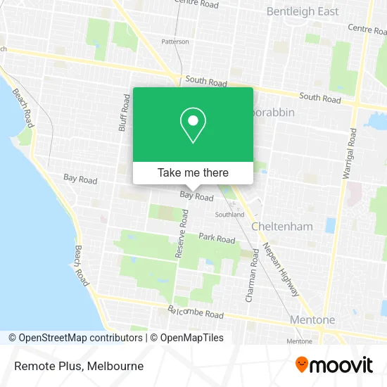Remote Plus map