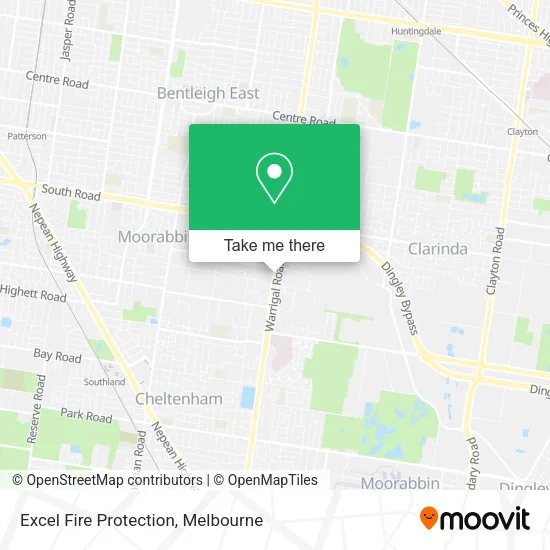 Excel Fire Protection map