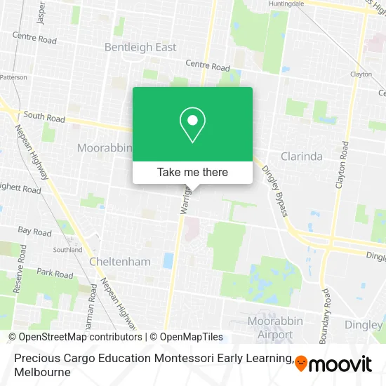 Precious Cargo Education Montessori Early Learning map