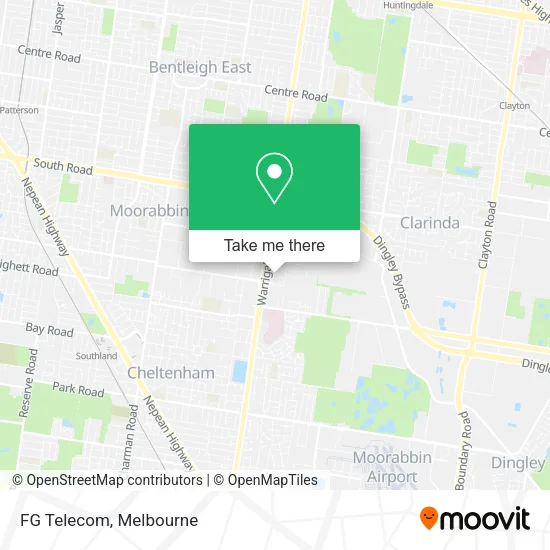 FG Telecom map