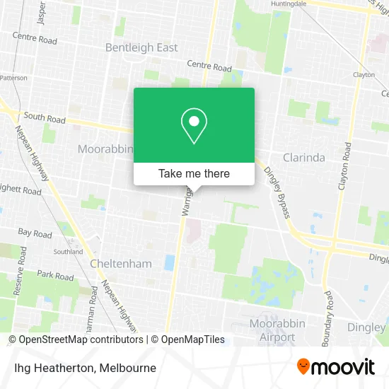 Ihg Heatherton map