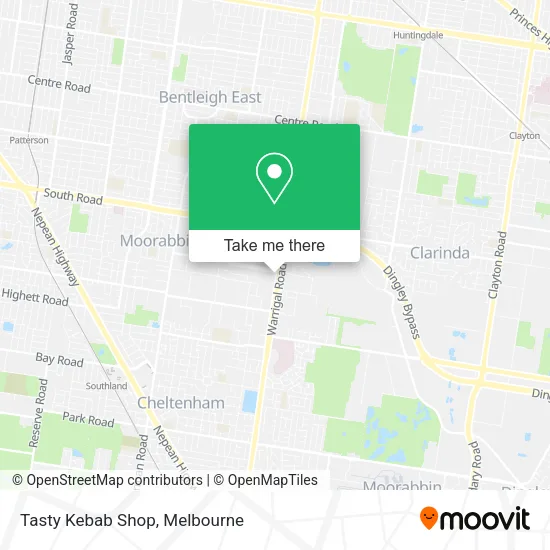 Tasty Kebab Shop map